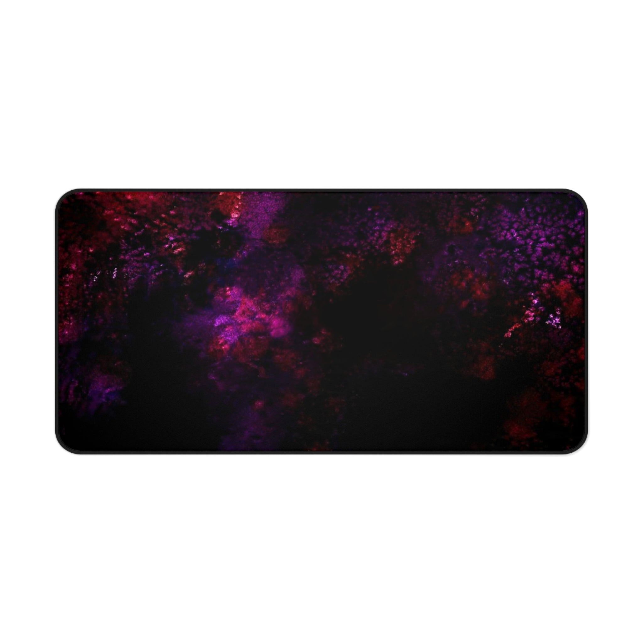 Nebula Night Desk Mat – Dark Purple Galaxy Mouse Pad for Gaming & Office